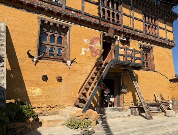 Aum Toep Zam Home stay in Punakha for authentic Bhutanese Cuisine